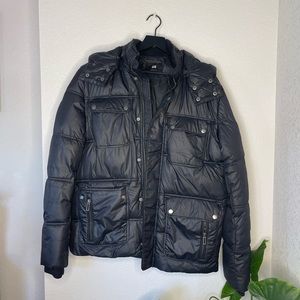 H&M Black Winter/Ski Coat